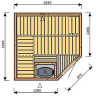 Сауна HARVIA VARIANT S1010 осина S1010As